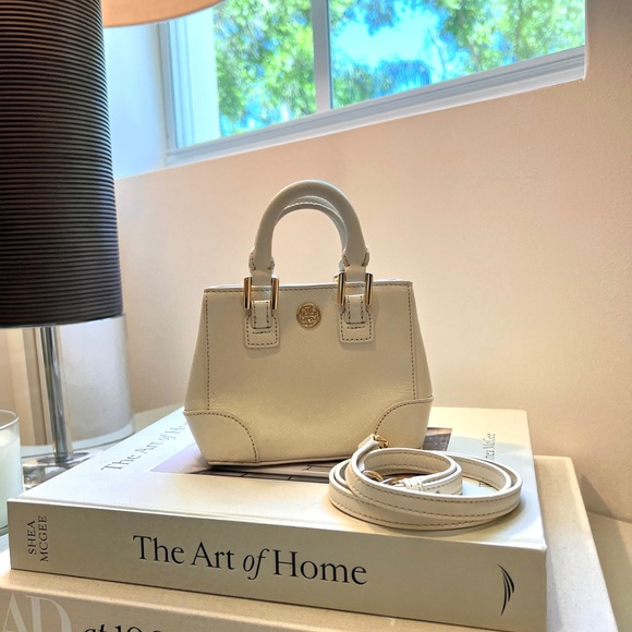 Tory Burch Robinson Shrunken Dome Tote Mini - Picture 1 of 9